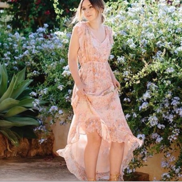 HD in Paris (Anthropologie) Romantic Floral Dress, Size 4 (Small) - Picture 2 of 11